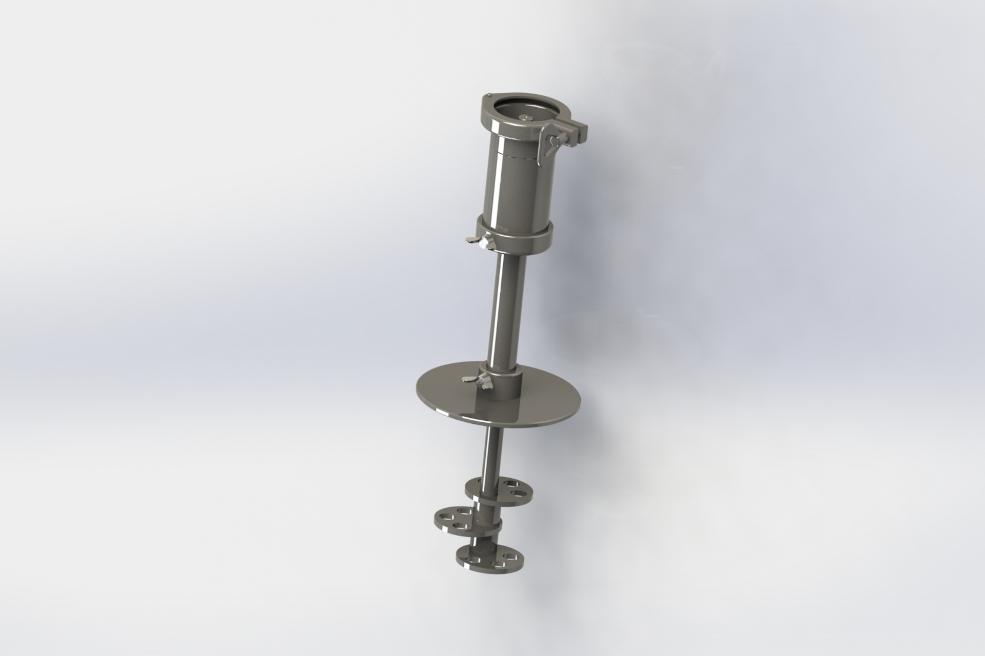 Regular mixing head